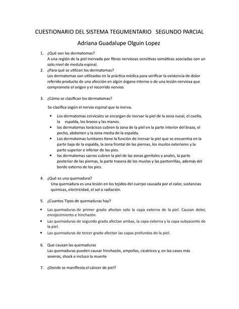 Cuestionario Segundo Parcial Adriana Gpe Olguin Lopez CUESTIONARIO