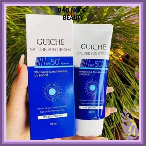 Kem Ch Ng N Ng Guiche Nature Sun Cream Spf H N Qu C Ml Lazada Vn