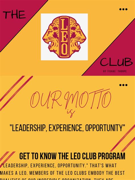 LEO CLUB Presentation | PDF