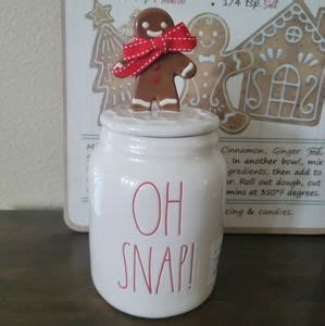 Rae Dunn Holiday Rae Dunn Oh Snap Canister Poshmark