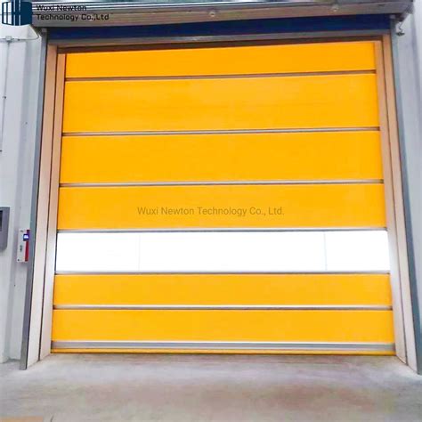 Customized PVC Warehouse Rapid Action High Speed Roll Up Door China