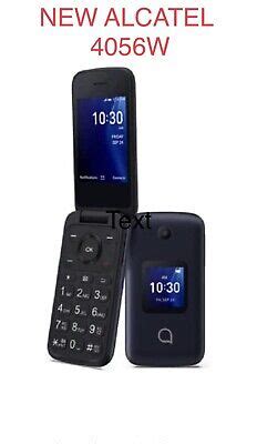 NEW Alcatel Go Flip 4056W 4GB Gsm Lock METROPCS T MOBILE Flip Phone