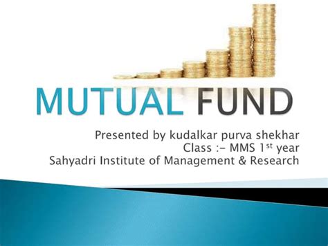 Mutual Fund Ppt