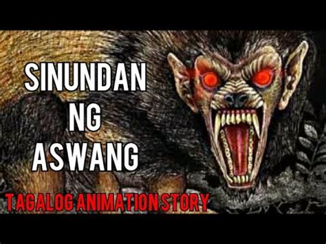 SINUNDAN NG ASWANG ASWANG ANIMATED HORROR STORY Tagalog Horror