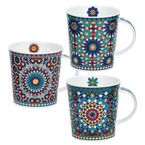 Dunoon Tangier Lomond Set Of Mugs Temptation Gifts