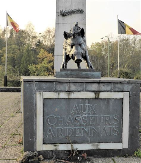 National Monument Of The Ardennes Hunters Martelange