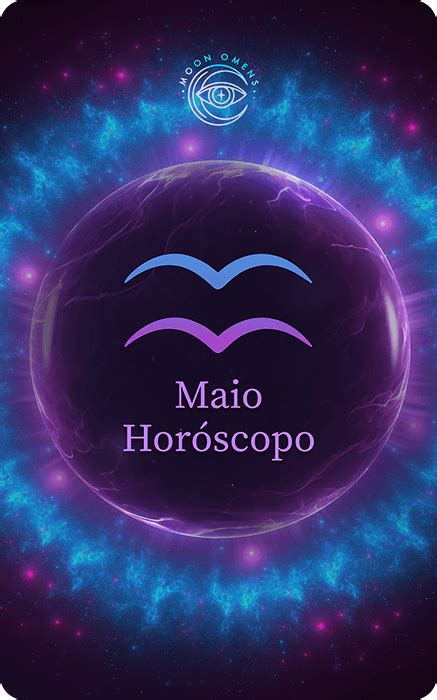 Aqu Rio Hor Scopo De Maio Moon Omens Brasil