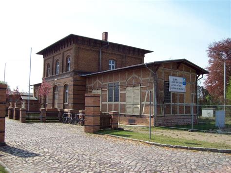 Wusterhausen Dosse Bahnhof An Der Strecke Neustadt Dosse Pritzwalk