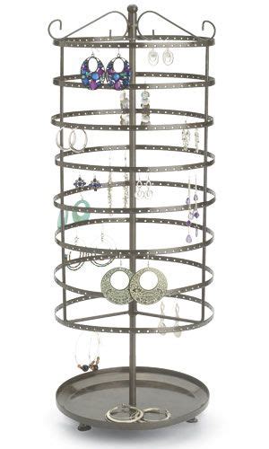 Jewelry Carousels For Sale Earring Storage Rotating Jewelry Display