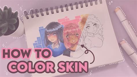 How I Color Skin With Alcohol Markers Tutorial Tips Tricks