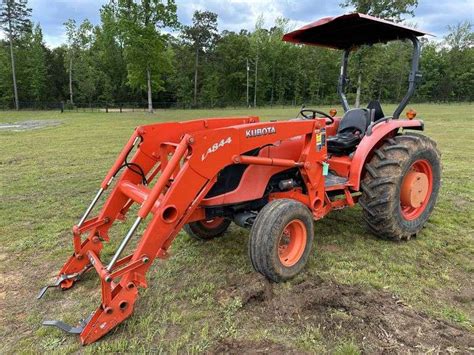 Kubota Mx5100 Dsl Tractor Rops Canopy Wkubota Nutt Auction