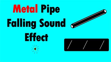 Metal Pipe Falling Sound Effect Youtube