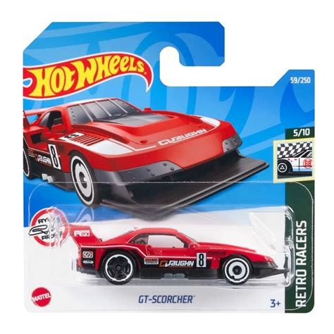Masinuta Metalica Hot Wheels GT Scorcher Rosu 1 64 EMAG Ro