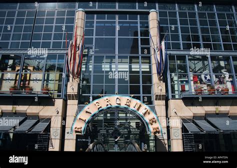 exterior view of Rivercenter Mall San Antonio Texas USA November 2007 ...