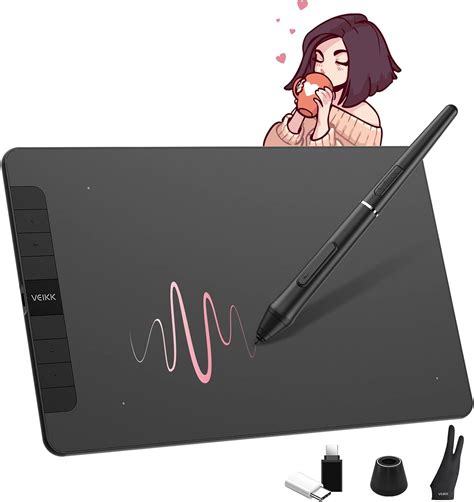 Amazon Veikk Vk Drawing Tablet X Inch Graphics Tablet