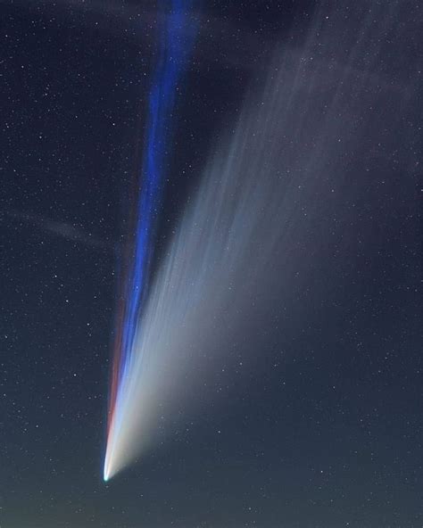 Space Explore’s Instagram photo: “Three Tails of Comet NEOWISE ...