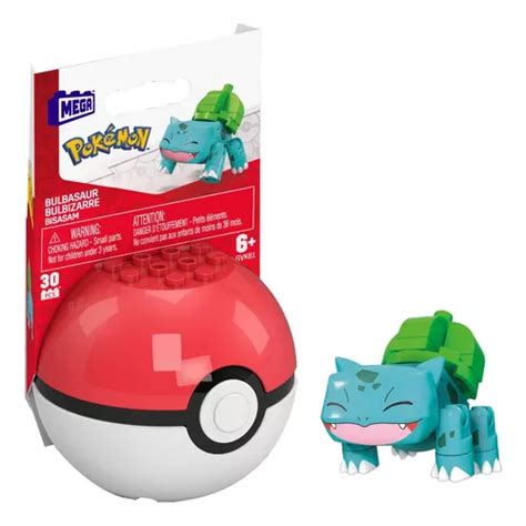 Megaconstrux Pokemon Pokebola Gfc85 Bulbasaur Cuotas sin interés