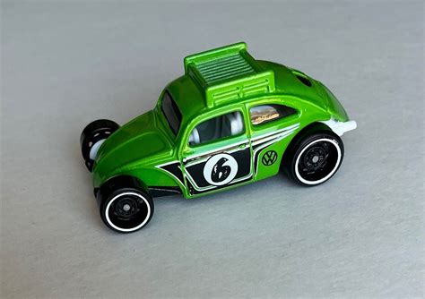 Hot Wheels Custom Volkswagen Beetle Green Multipack Exclusive