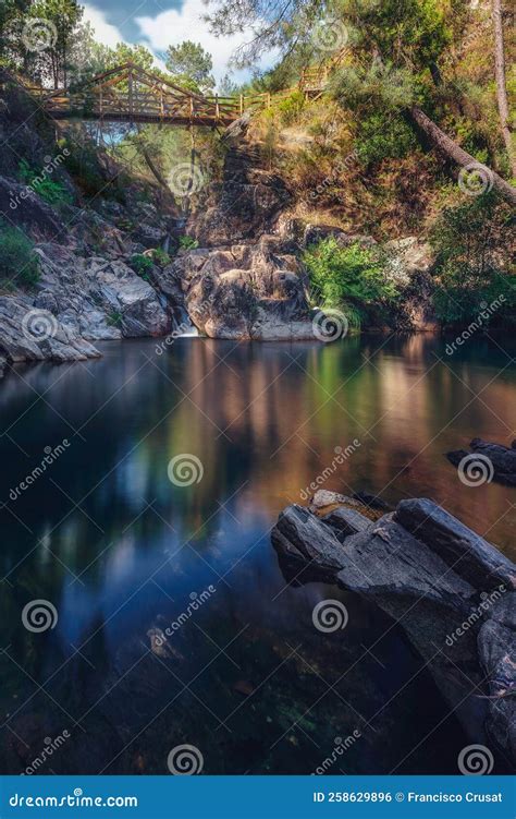 Mirror Mirror Bridge And River Stock Photo Image Of Pontevedra