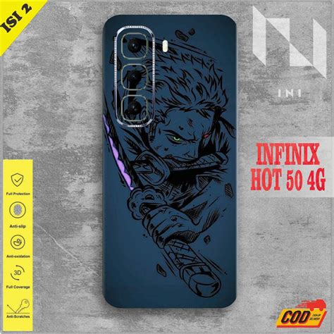 Jual Isi Infinix Hot G Garskin Stiker Case Premium Fullcover Cut Bebas Custom Gambar