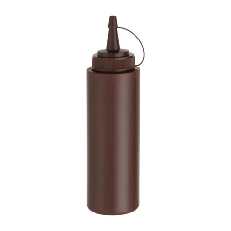 Vogue Brown Squeeze Sauce Bottle 8oz E624 Buy Online At Nisbets