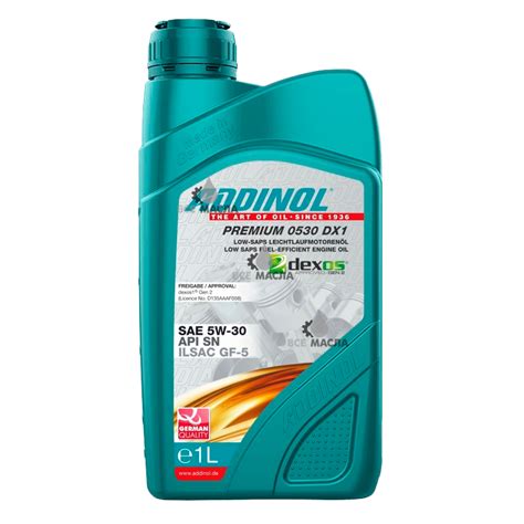 Купить моторное масло Addinol Premium 0530 DX1 (SAE 5W-30) в СПб