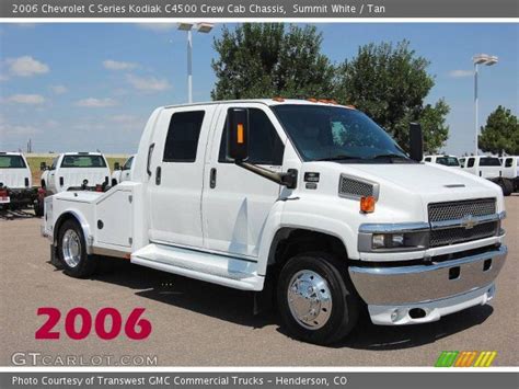 Summit White 2006 Chevrolet C Series Kodiak C4500 Crew Cab Chassis