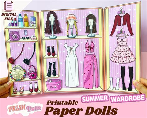 printable outfits  paper dolls   printable outfits