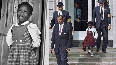 Ruby Bridges est le premier enfant noir à fréquenter une école