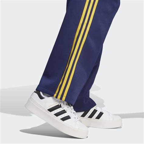 Adidas Adicolor Classics Oversized Sst Track Pants Blue Adidas Gh