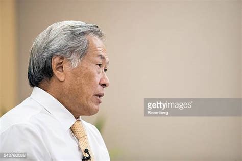 Singapore Minister Of Defence Ng Eng Hen Interview Photos and Premium ...