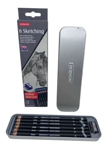 Lapices De Grafito P Dibujo Sketching Derwent 6pz