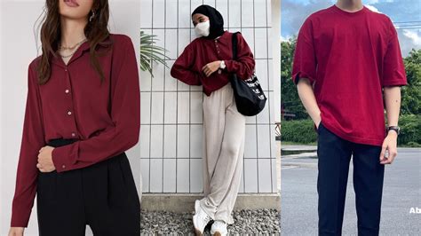 Warna Maroon Cocok Dengan Warna Apa Yuk Intip Idenya Sumedang Ekspres