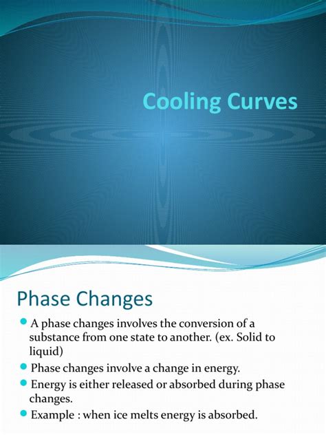 Cooling Curves | PDF | Phase (Matter) | Gases