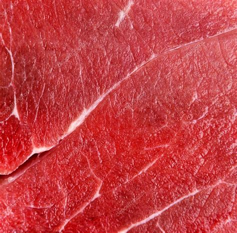 Raw Red Beef Meat Macro Stock Photo By Paulpaladin