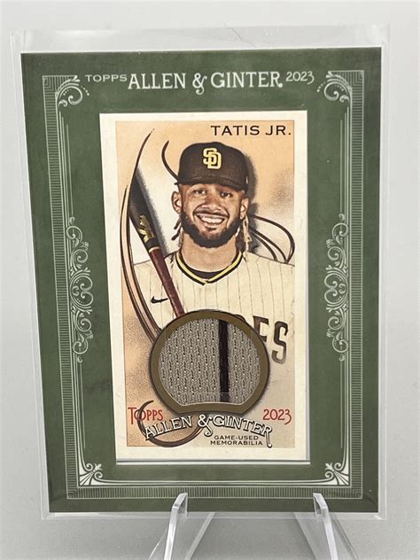 2023 Topps Allen Ginter FERNANDO TATIS JR Mini Framed Relic Card