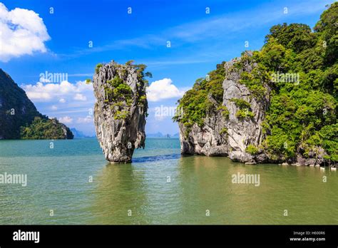 James Bond Island In Phang Nga Bay Thailand Stock Photo Alamy