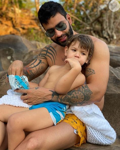 Foto Gusttavo Lima Tem Dois Filhos Andressa Suita Gabriel E