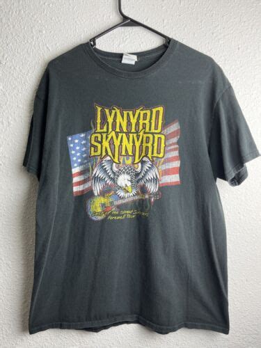 Lynyrd Skynyrd Last Of The Street Survivors Farewell Tour Adult Size L