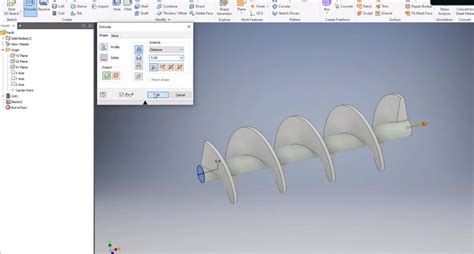 Autodesk Inventor - Coil tool / Endless Screw - CFD.NINJA