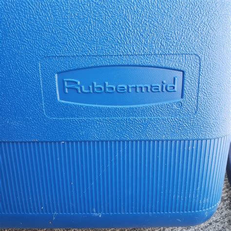 Vintage Blue Rubbermaid 48 Qt Cooler Model 1946 1952 Ebay