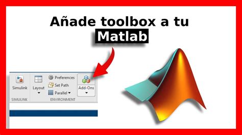 Como A Adir Toolbox Add Ons A Matlab Youtube