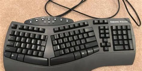 Fellowes Microban Split Ergonomic Wired Keyboard Review All Things