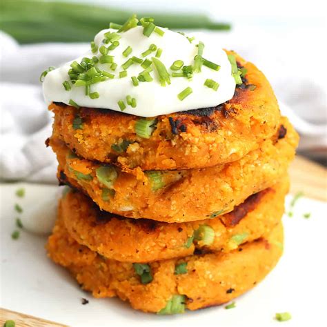 Sweet Potato Cakes Bite On The Side