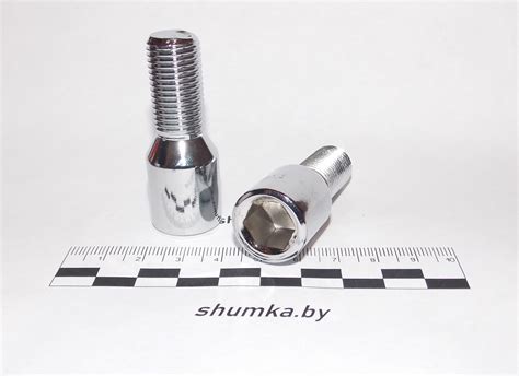 Болт крепления колеса М14x1.5x28 под внутренний шестигранный ключ ...