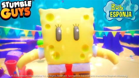 Tr Iler Oficial De Bob Esponja X Stumble Guys Sin Marca De Agua