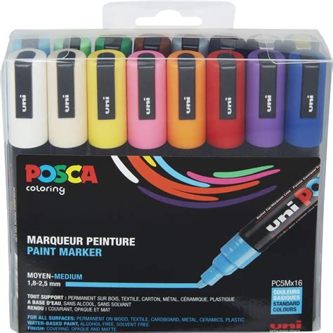 Amazon POSCA Paint Markers Set Of 8 Medium Arts Crafts Sewing