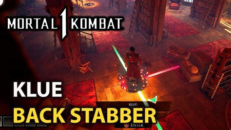 Klue BACK STABBER Guide In Shang Tsung Laboratory Mortal Kombat 1