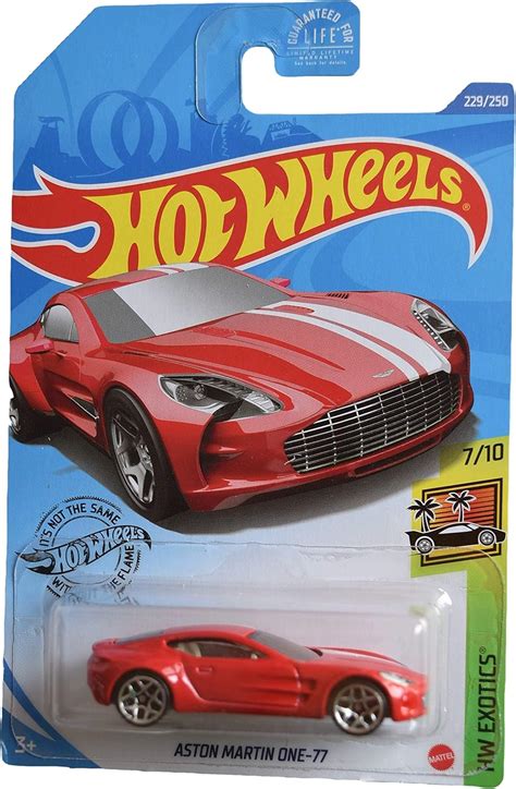 Amazon Hot Wheels Aston Martin One Red Exotics Toys Games