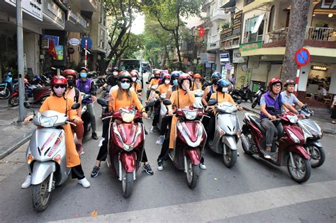 Motorbike Tours Led By Women 48 Motorbike City Tours Hanoi Food